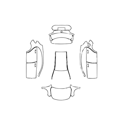 Pre-Cut PPF Mercedes-Benz A Class Hatchback Base 2014 - PPF-Kits