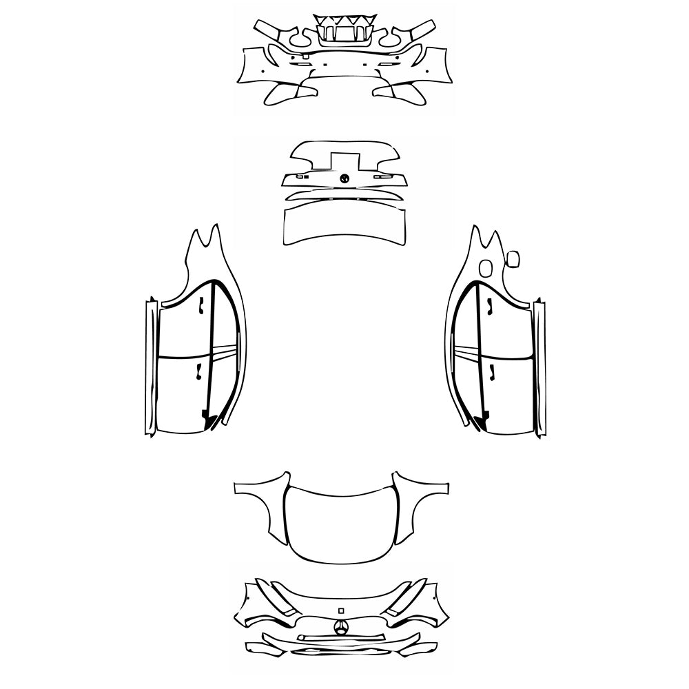 Pre-Cut PPF Mercedes-Benz A Class Sedan AMG A 35 2025 - PPF-Kits