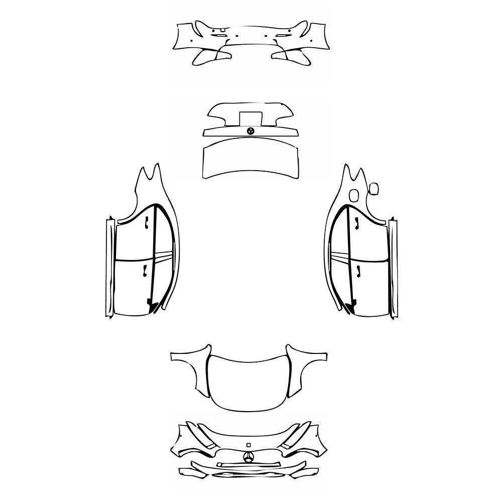Pre-Cut PPF Mercedes-Benz A Class Sedan AMG Line Standard Wheelbase 2025 - PPF-Kits
