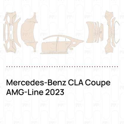 Pre-Cut PPF Mercedes-Benz CLA Coupe AMG-Line 2023