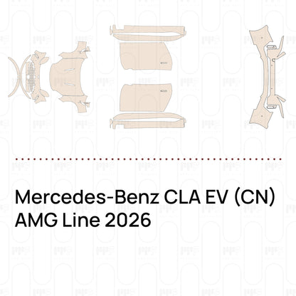 Pre-Cut PPF Mercedes-Benz CLA EV (CN) AMG Line 2026