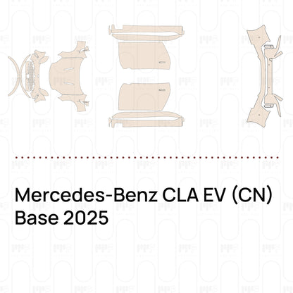 Pre-Cut PPF Mercedes-Benz CLA EV (CN) Base 2025