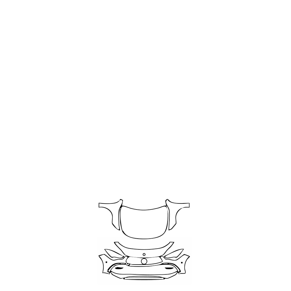 Pre-Cut PPF Mercedes-Benz CLA Shooting Brake AMG CLA 35 2024 - PPF-Kits