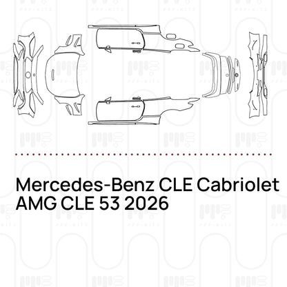 Pre-Cut PPF Mercedes-Benz CLE Cabriolet AMG CLE 53 2026