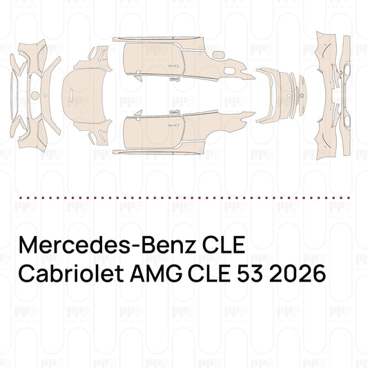 Pre-Cut PPF Mercedes-Benz CLE Cabriolet AMG CLE 53 2026