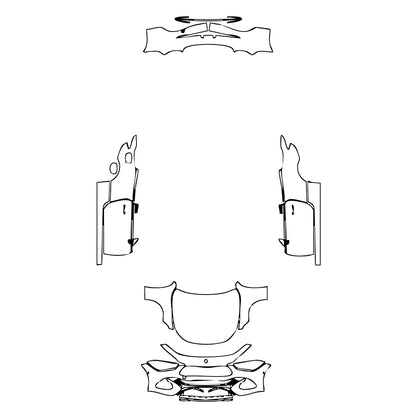 Pre-Cut PPF Mercedes-Benz CLE Cabriolet Base 2025 - PPF-Kits