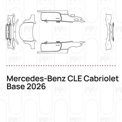 Pre-Cut PPF Mercedes-Benz CLE Cabriolet Base 2026