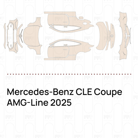 Pre-Cut PPF Mercedes-Benz CLE Coupe AMG-Line 2025