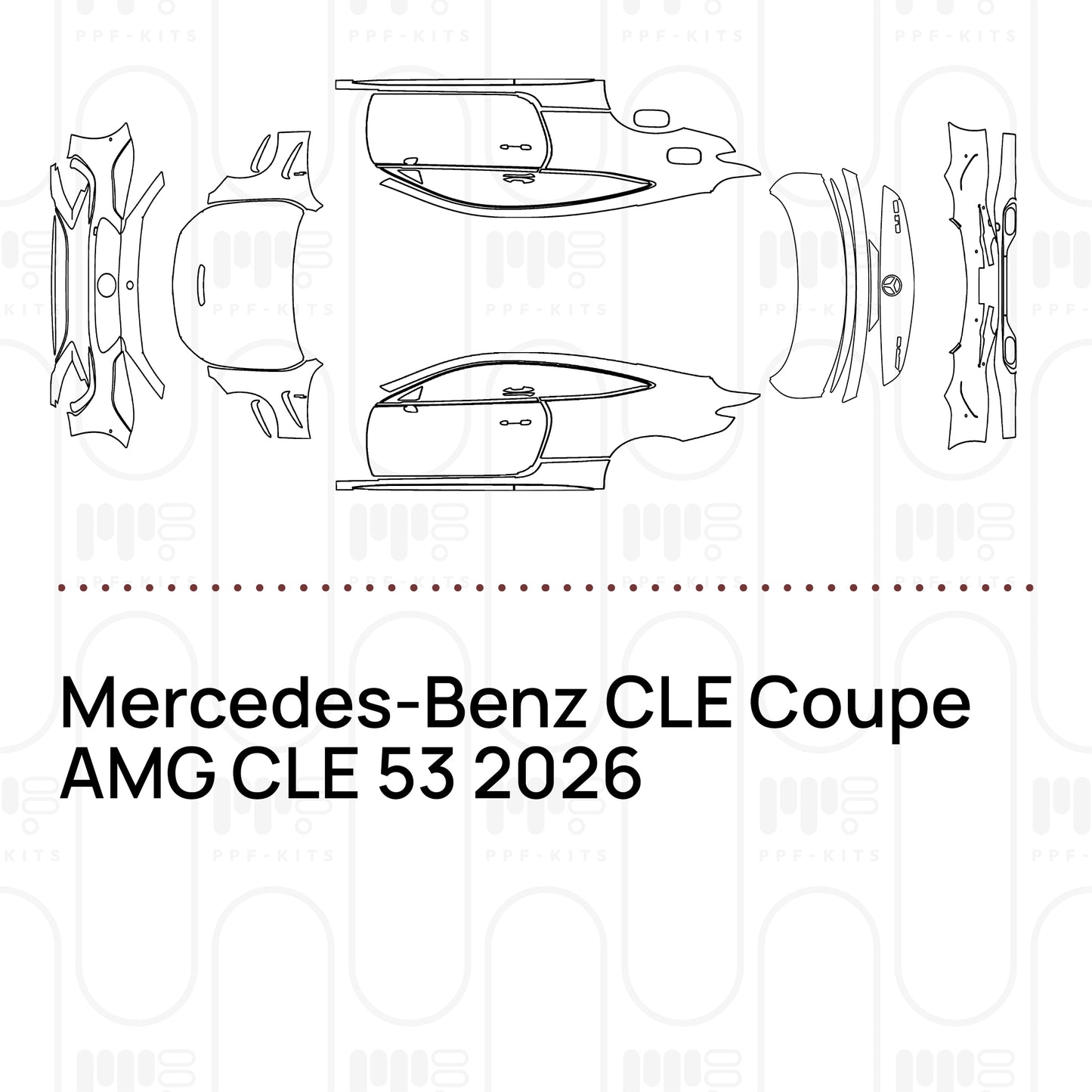 Pre-Cut PPF Mercedes-Benz CLE Coupe AMG CLE 53 2026