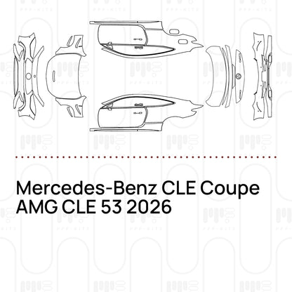 Pre-Cut PPF Mercedes-Benz CLE Coupe AMG CLE 53 2026