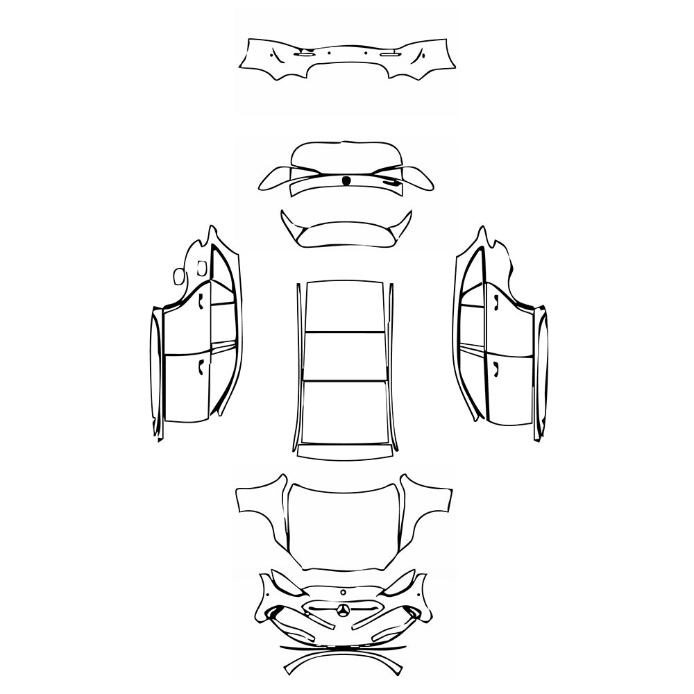 Pre-Cut PPF Mercedes-Benz C Class Estate AMG Line 2023 - PPF-Kits