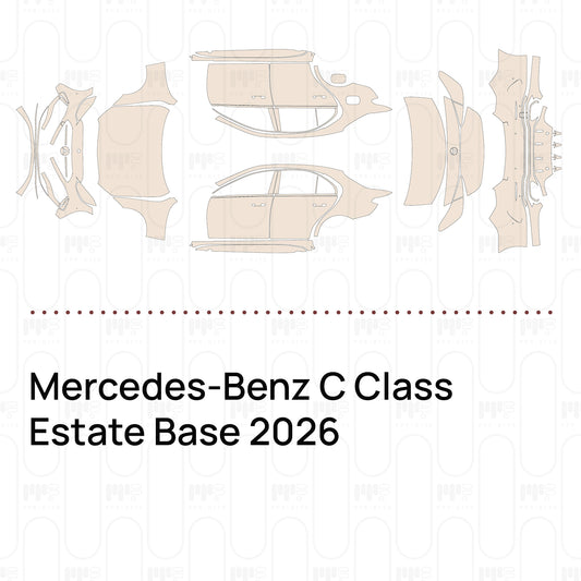 Pre-Cut PPF Mercedes-Benz C Class Estate Base 2026