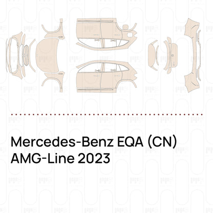 Pre-Cut PPF Mercedes-Benz EQA (CN) AMG-Line 2023