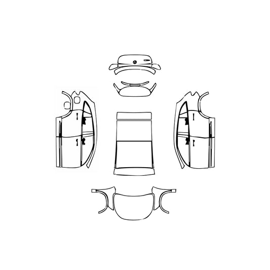 Pre-Cut PPF Mercedes-Benz EQA (US) Base 2021 - PPF-Kits