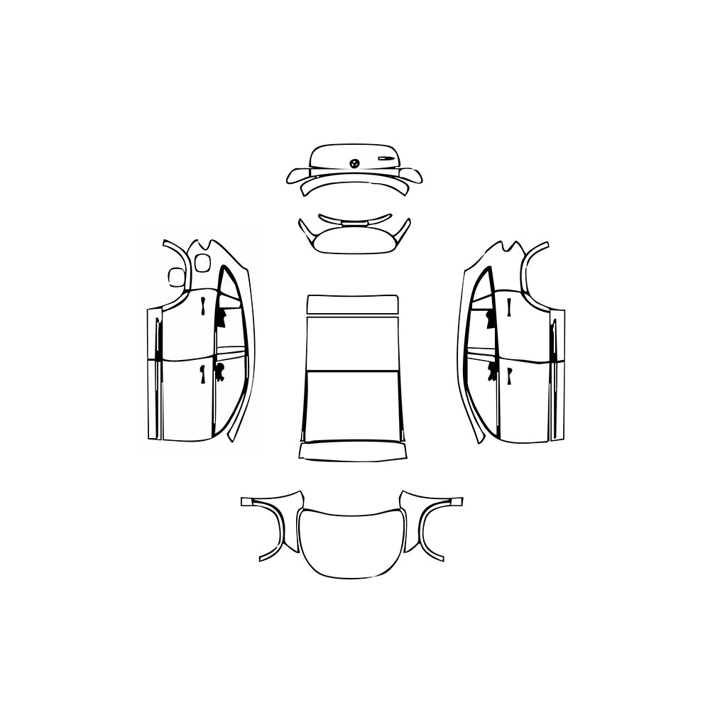 Pre-Cut PPF Mercedes-Benz EQA (US) Base 2023 - PPF-Kits