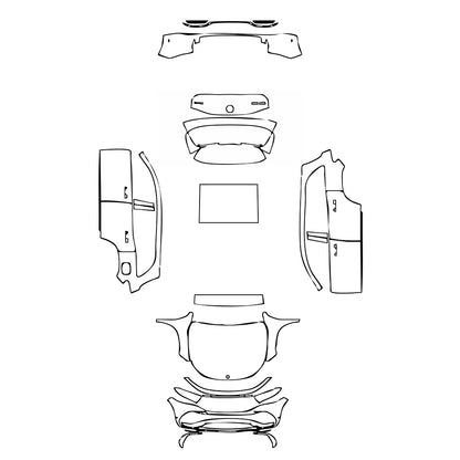 Pre-Cut PPF Mercedes-Benz EQB AMG Line 2023 - PPF-Kits