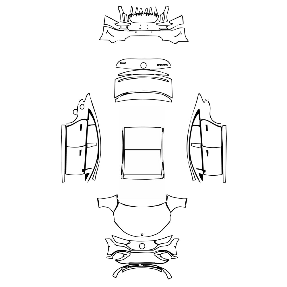 Pre-Cut PPF Mercedes-Benz EQE AMG Line 2024 - PPF-Kits