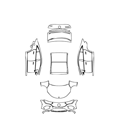 Pre-Cut PPF Mercedes-Benz EQE Luxury 2024 - PPF-Kits