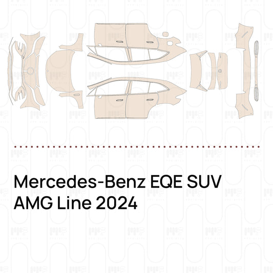 Pre-Cut PPF Mercedes-Benz EQE SUV AMG Line 2024