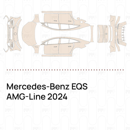 Pre-Cut PPF Mercedes-Benz EQS AMG-Line 2024
