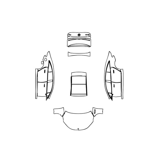 Pre-Cut PPF Mercedes-Benz EQS Base 2022 - PPF-Kits
