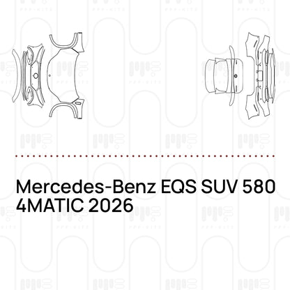 Pre-Cut PPF Mercedes-Benz EQS SUV 580 4MATIC 2026