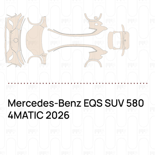 Pre-Cut PPF Mercedes-Benz EQS SUV 580 4MATIC 2026