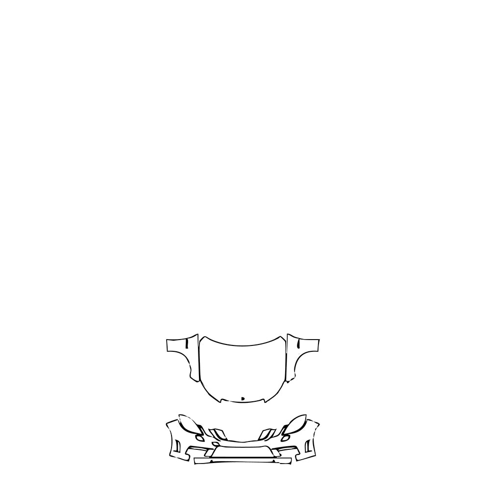 Pre-Cut PPF Mercedes-Benz E Class Sedan AMG E63 2010 - PPF-Kits