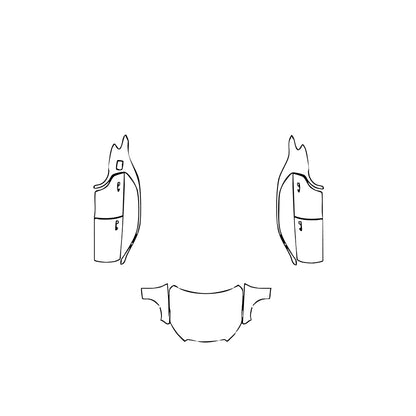 Pre-Cut PPF Mercedes-Benz E Class Sedan Luxury Standard Wheelbase 2015 - PPF-Kits