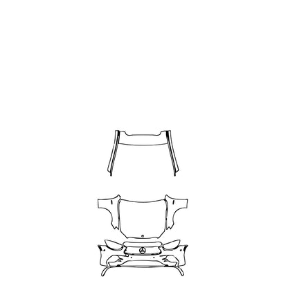 Pre-Cut PPF Mercedes-Benz E Class Wagon Estate AMG E53 2023 - PPF-Kits