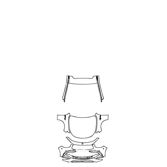 Pre-Cut PPF Mercedes-Benz E Class Wagon Estate AMG E63 S 2023 - PPF-Kits