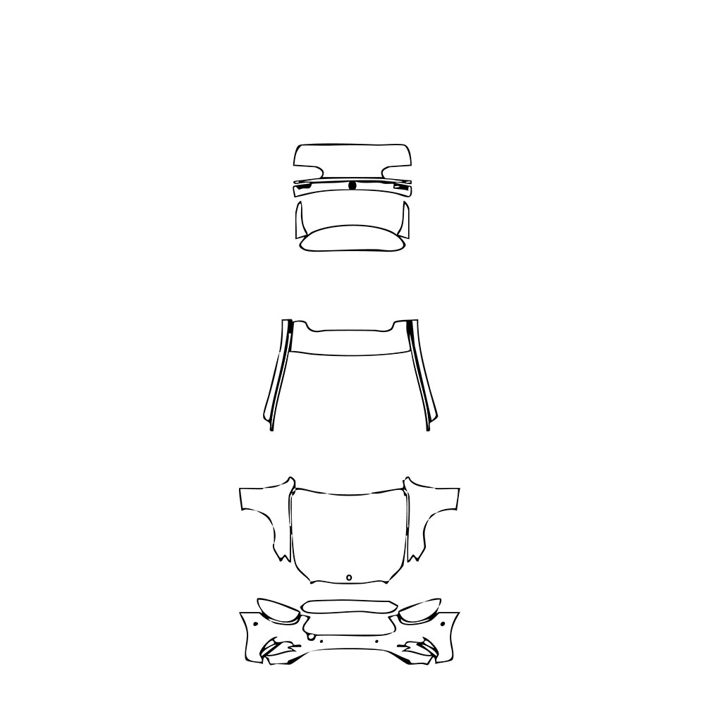 Pre-Cut PPF Mercedes-Benz E Class Wagon Estate AMG Line 2021 - PPF-Kits