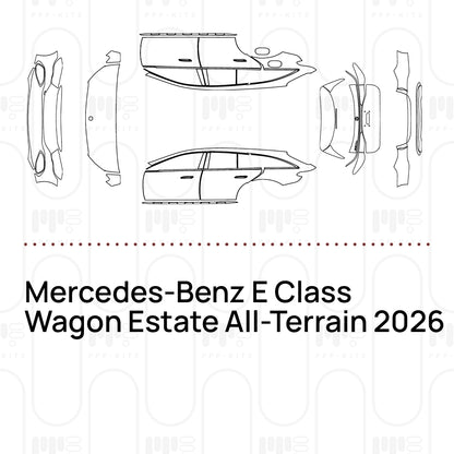 Pre-Cut PPF Mercedes-Benz E Class Wagon Estate All-Terrain 2026