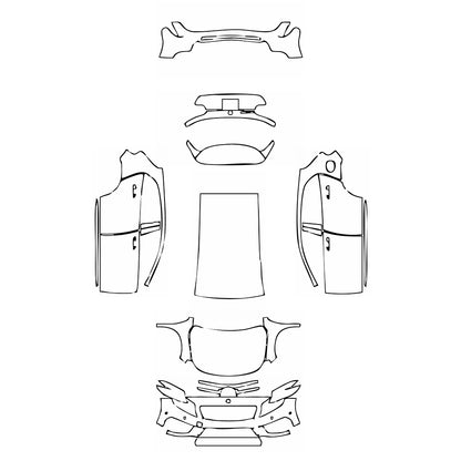 Pre-Cut PPF Mercedes-Benz GLA Sport 2015 - PPF-Kits