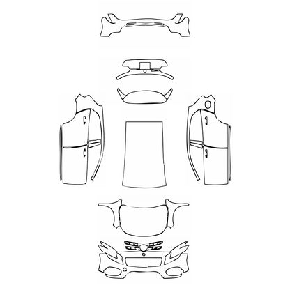 Pre-Cut PPF Mercedes-Benz GLA Sport 2019 - PPF-Kits