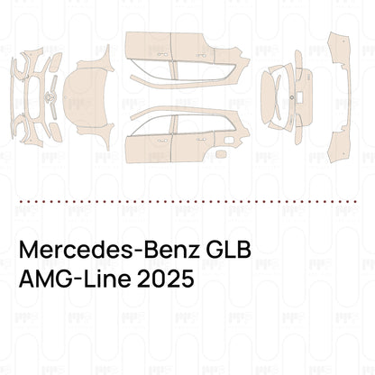 Pre-Cut PPF Mercedes-Benz GLB AMG-Line 2025