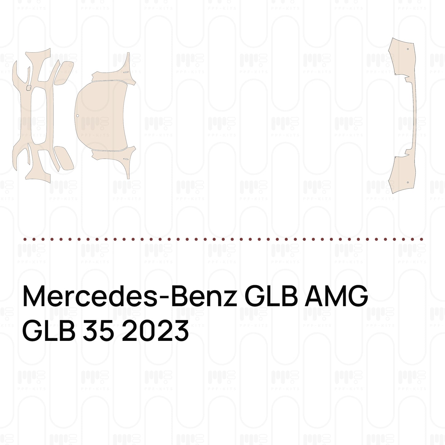 Pre-Cut PPF Mercedes-Benz GLB AMG GLB 35 2023