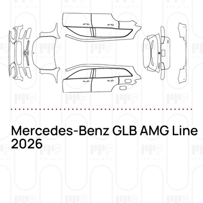 Pre-Cut PPF Mercedes-Benz GLB AMG Line 2026