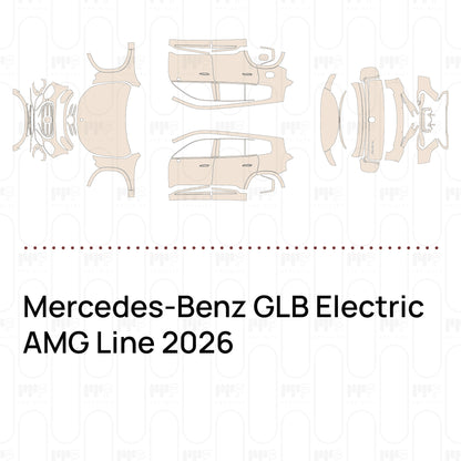 Pre-Cut PPF Mercedes-Benz GLB Electric AMG Line 2026