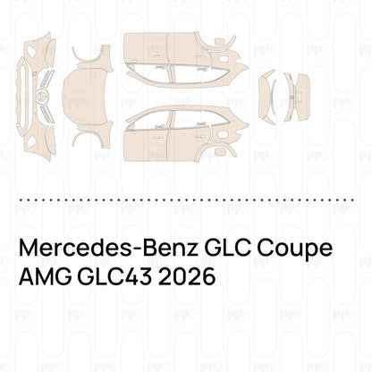 Pre-Cut PPF Mercedes-Benz GLC Coupe AMG GLC43 2026