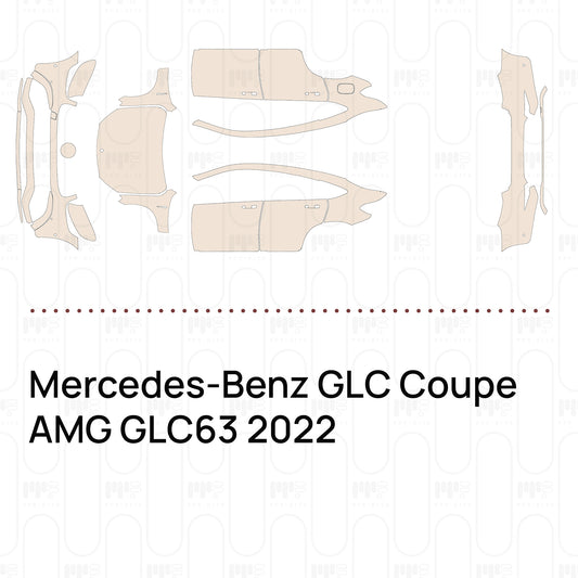 Pre-Cut PPF Mercedes-Benz GLC Coupe AMG GLC63 2022