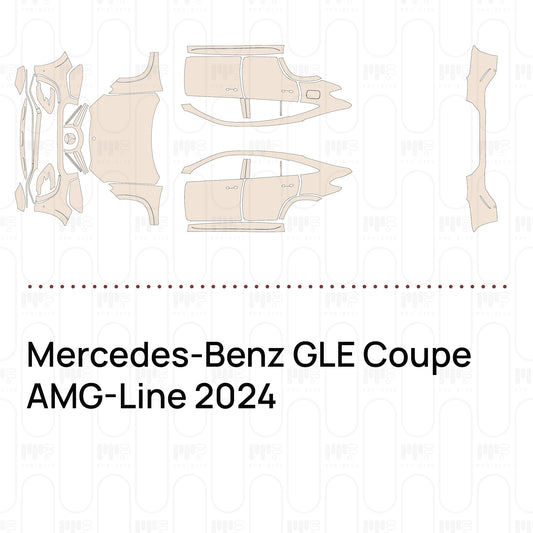 Pre-Cut PPF Mercedes-Benz GLE Coupe AMG-Line 2024