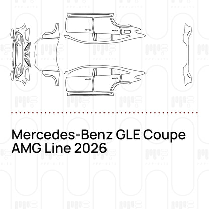 Pre-Cut PPF Mercedes-Benz GLE Coupe AMG Line 2026