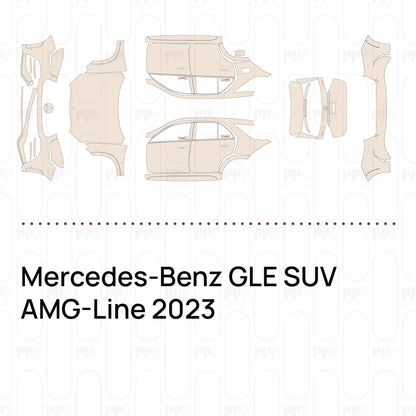 Pre-Cut PPF Mercedes-Benz GLE SUV AMG-Line 2023