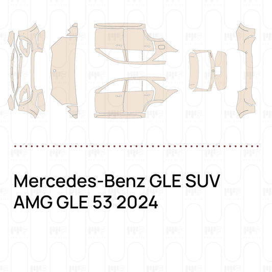 Pre-Cut PPF Mercedes-Benz GLE SUV AMG GLE 53 2024