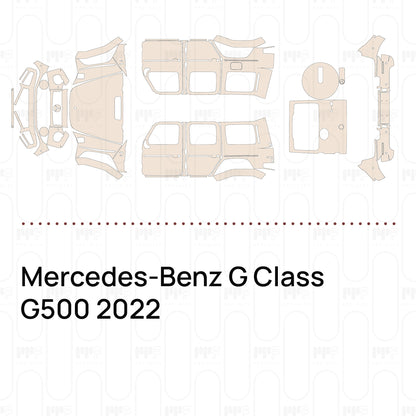 Pre-Cut PPF Mercedes-Benz G Class G500 2022