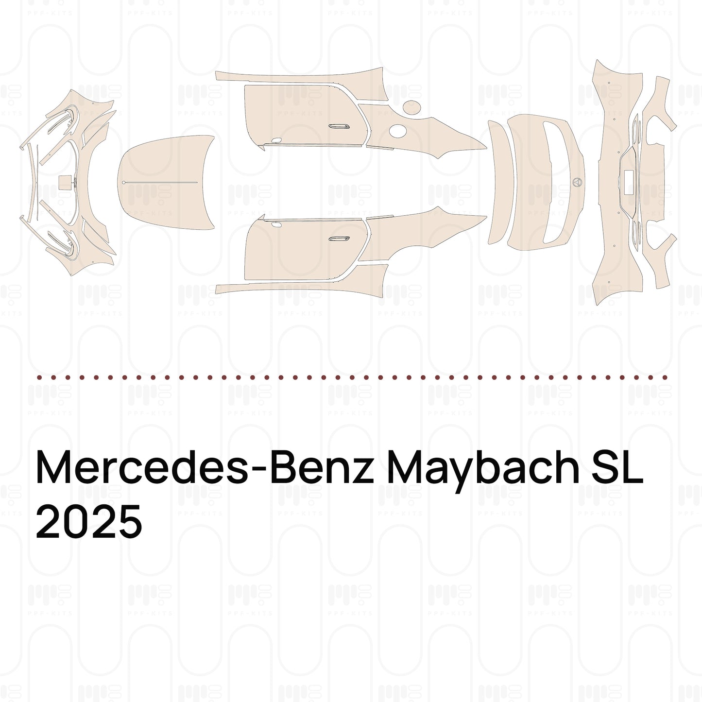 Pre-Cut PPF Mercedes-Benz Maybach SL 2025