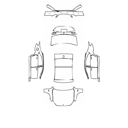 Pre-Cut PPF Mercedes-Benz Maybach S Class S560 2019 - PPF-Kits