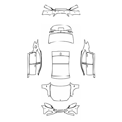 Pre-Cut PPF Mercedes-Benz Maybach S Class S600 2015 - PPF-Kits