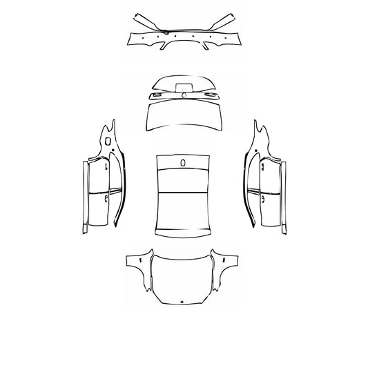 Pre-Cut PPF Mercedes-Benz Maybach S Class S680 2019 - PPF-Kits